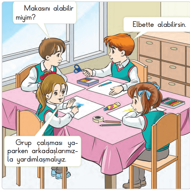 2. Sınıf Hayat Bilgisi Ders Kitabı Sayfa 34 Cevapları SDR Dikey Yayıncılık