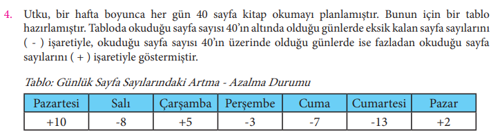 7. Sınıf Matematik Ders Kitabı Sayfa 39 Cevapları MEB Yayınları