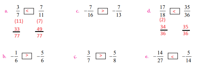 7. Sınıf Matematik Ders Kitabı Sayfa 56 Cevapları MEB Yayınları