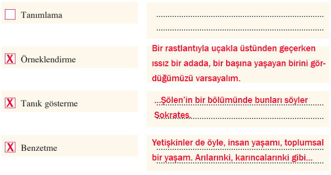 8. Sınıf Türkçe Ders Kitabı Sayfa 181 Cevapları Hecce Yayıncılık