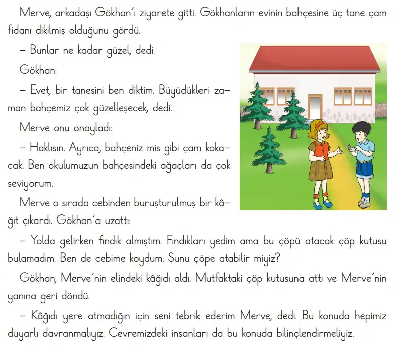 3. Sınıf Fen Bilimleri Ders Kitabı Sayfa 191 Cevapları